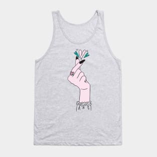 Finger Heart Tank Top